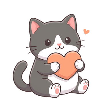 TabbyFund mascot showing love