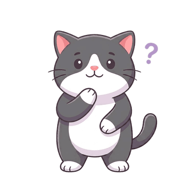 TabbyFund mascot thinking