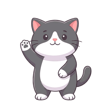 TabbyFund mascot waving hello